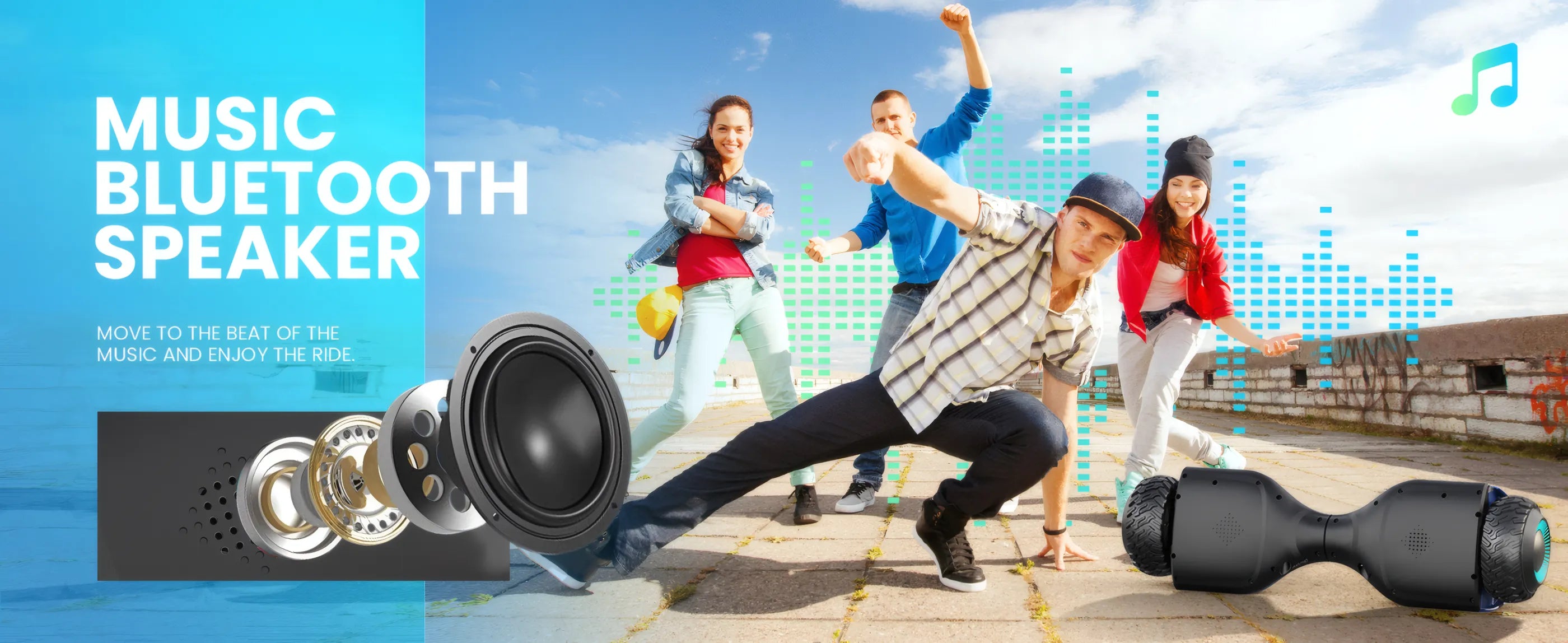 GYROOR G13 Off Road Hoverboard A-Plus Content - 6
