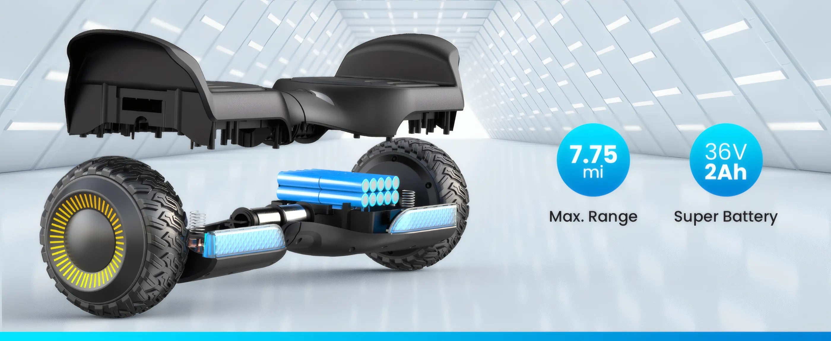 GYROOR G13 Off Road Hoverboard A-Plus Content - 7