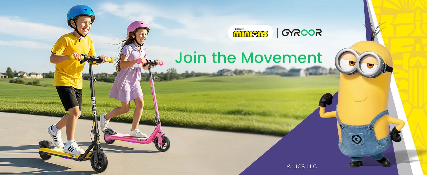 Minions H30 Max Kids Scooter A-Plus Content - 5