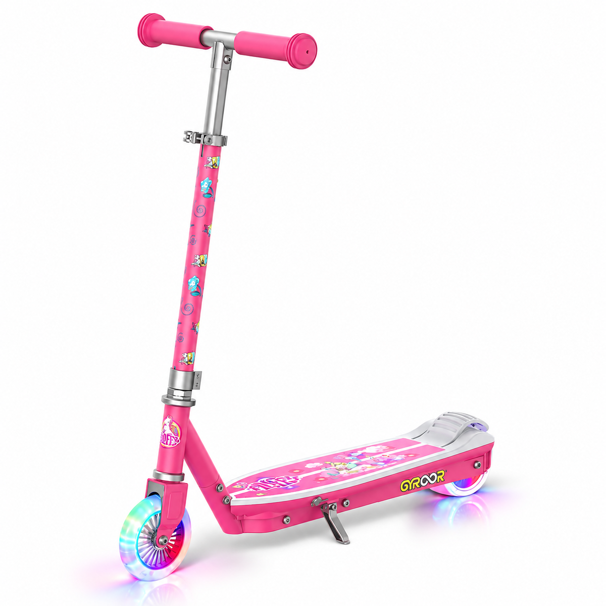 GYROOR Minions KS2 Kids Electric Scooter